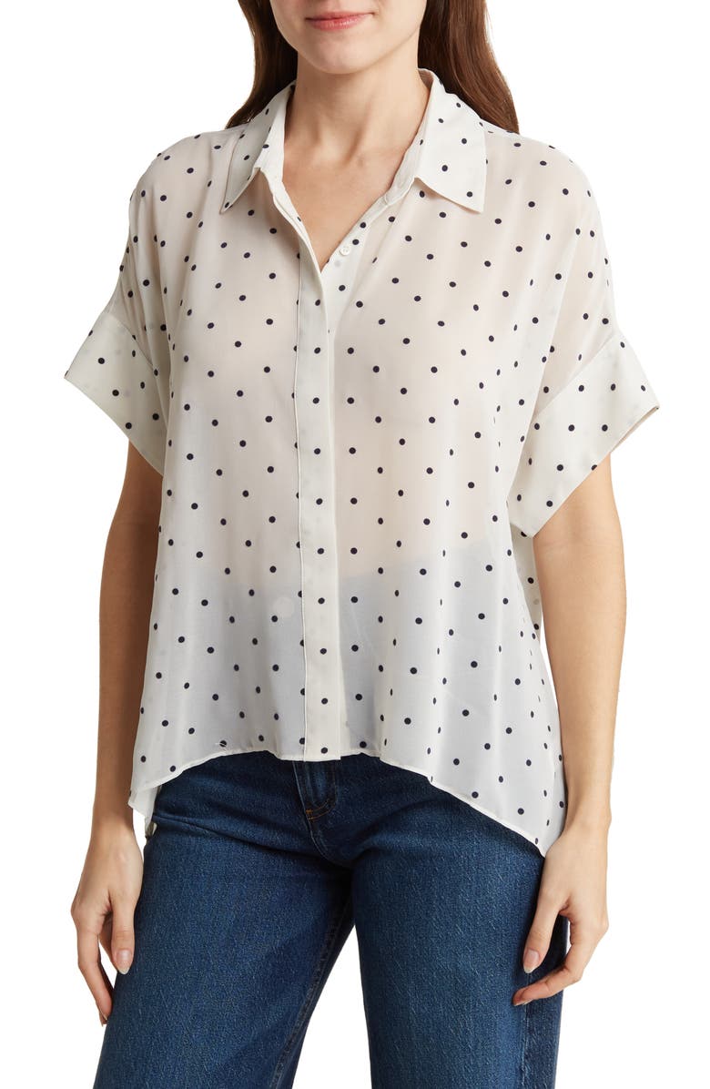 DR2 by Daniel Rainn Polka Dot Button-Up Shirt | Nordstromrack