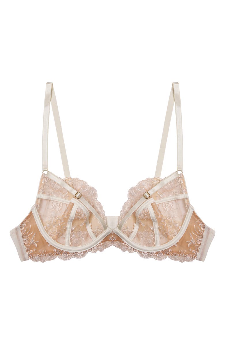 Playful Promises Cassia Ivory Lace Underwire Bra | Nordstrom