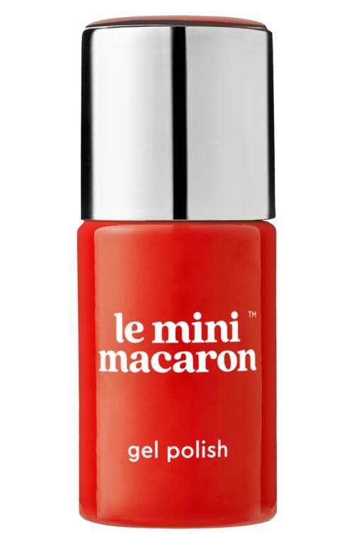 Le Mini Macaron Gel Nail Polish In Retro Red