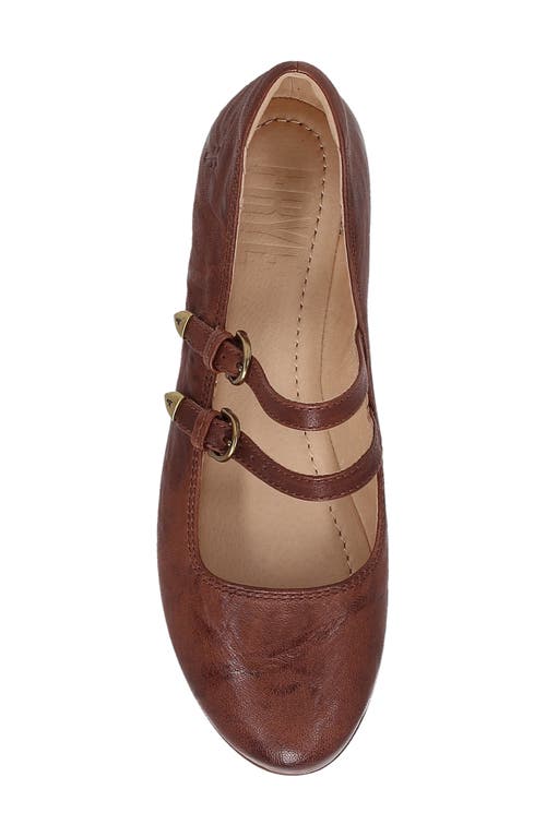 Frye Carson Mary Jane Flat In Spice