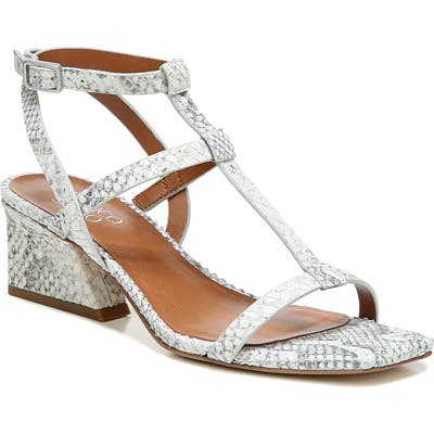 Franco Sarto Chopra T-Strap Sandal- Grey