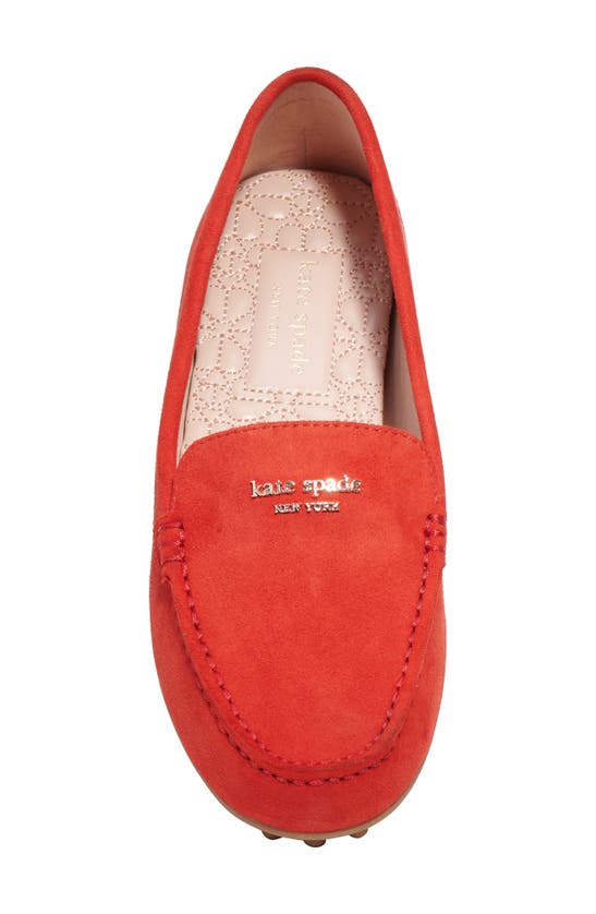 Kate Spade Dakota Loafer In Bright Red