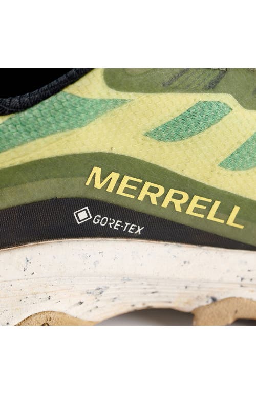Merrell X Sweaty Betty Moab Speed Gore-tex® Hiking Shoe In X Sb Laurel/lime