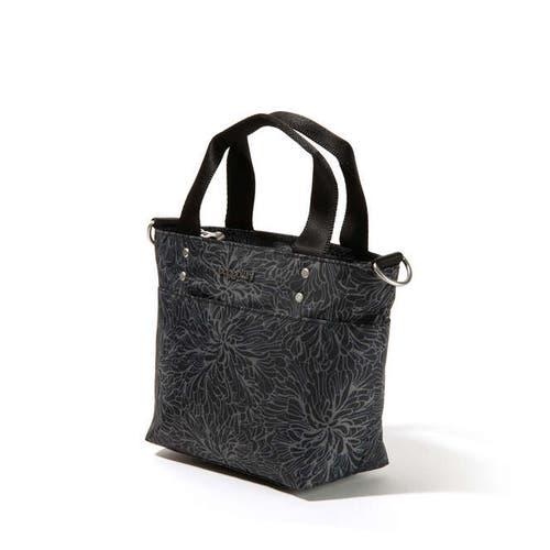 Baggallini Mini Carryall Tote In Midnight Blossom