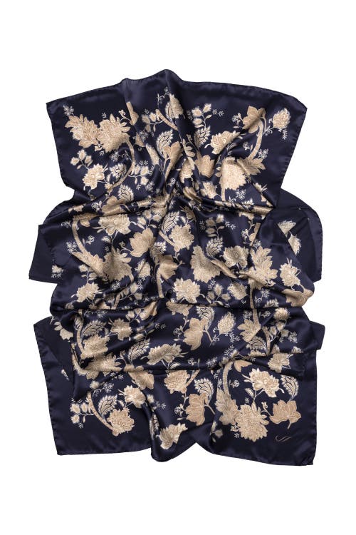 Elizabetta Esmeralda In Midnight Blue And Gold