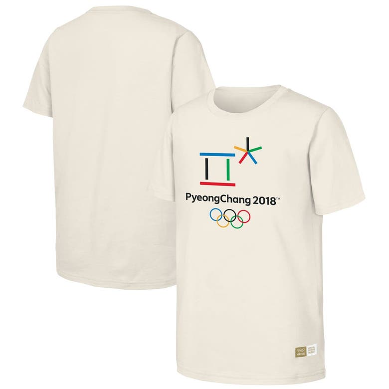 Shop Outerstuff Natural 2018 Pyeongchang Games Olympic Heritage T-shirt