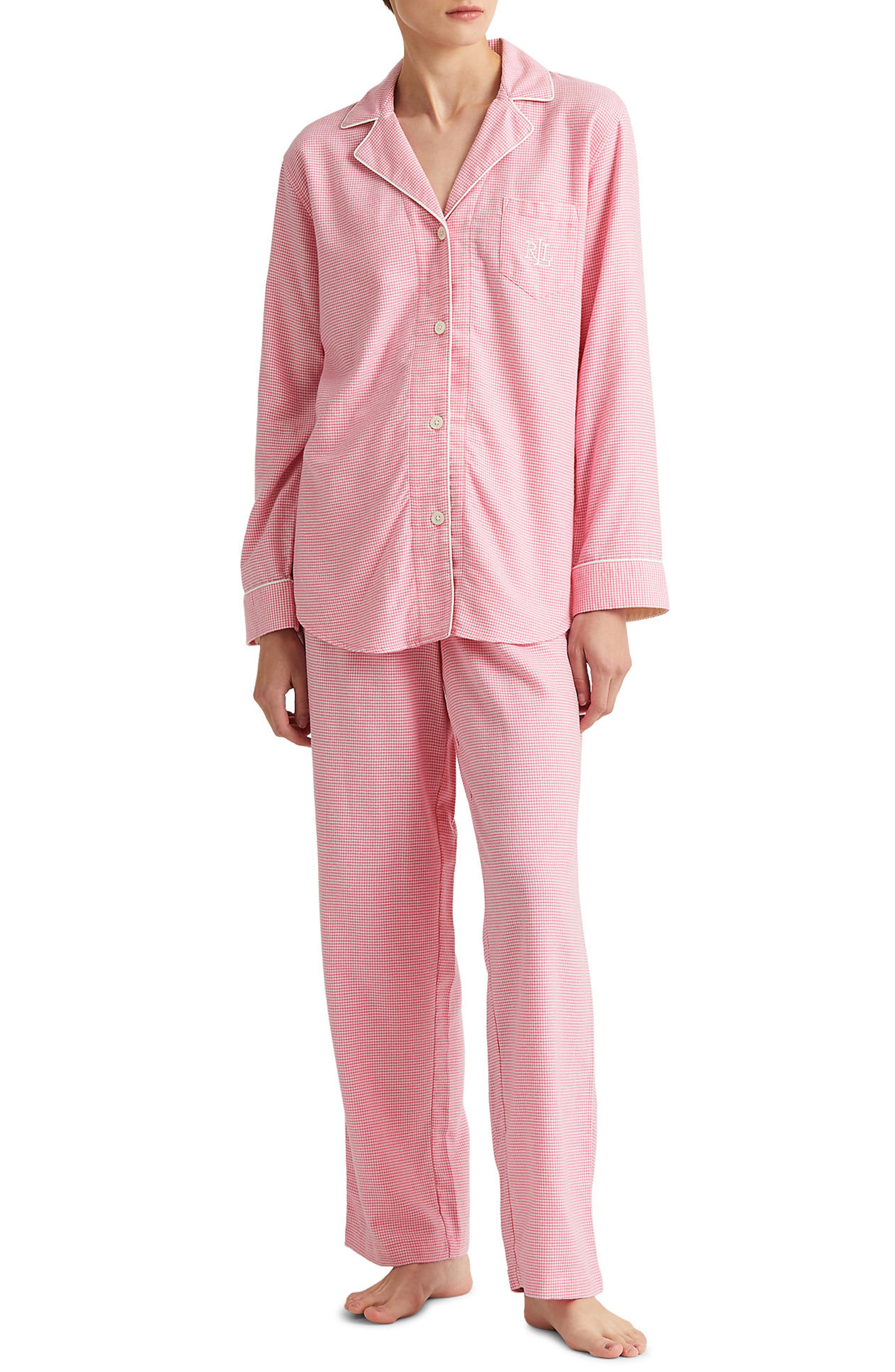 ralph lauren pink pajamas