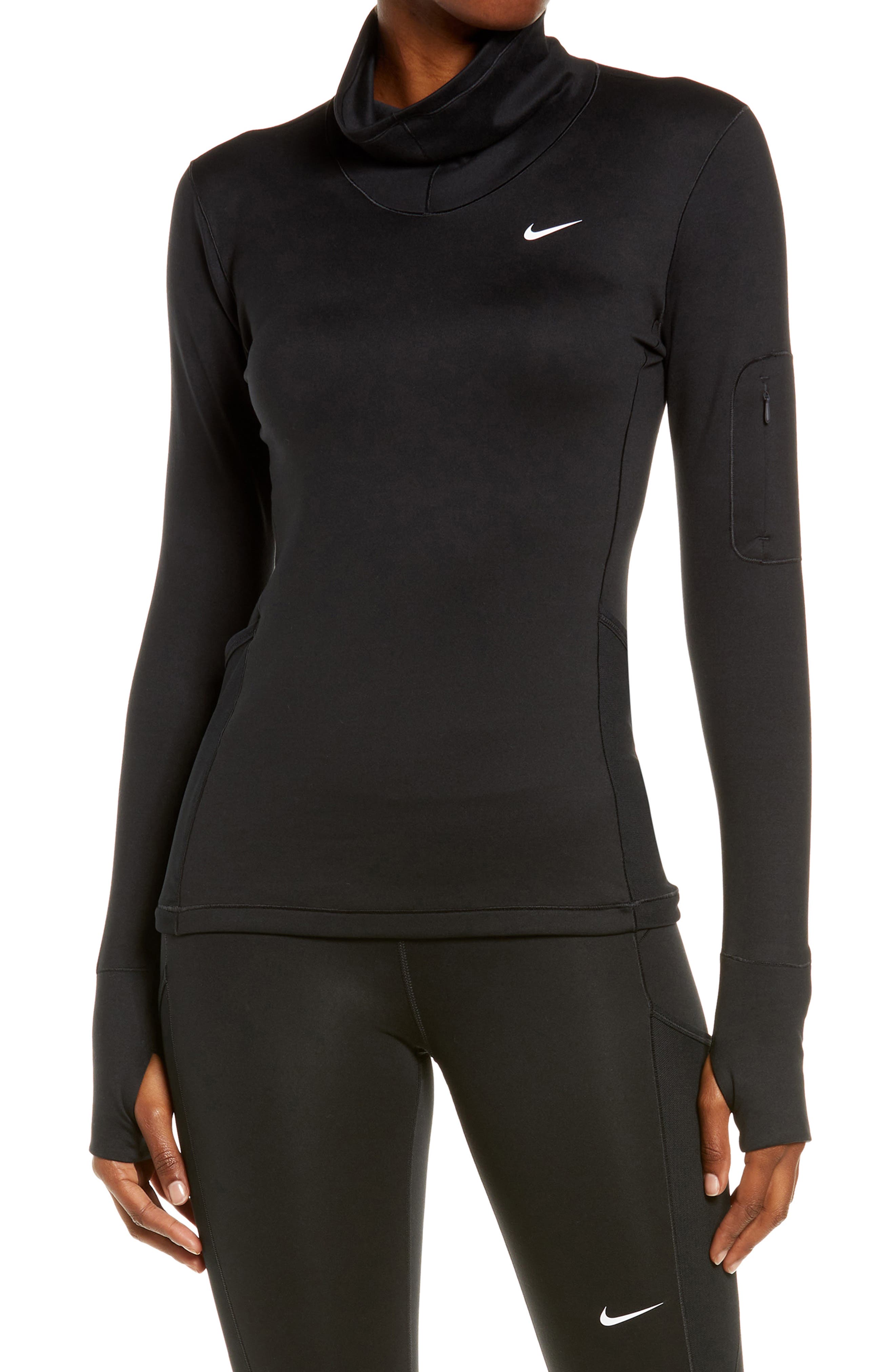 nike half zip sweatshirt women's