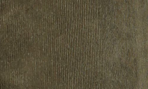 Jachs Stretch Corduroy Overshirt In Green
