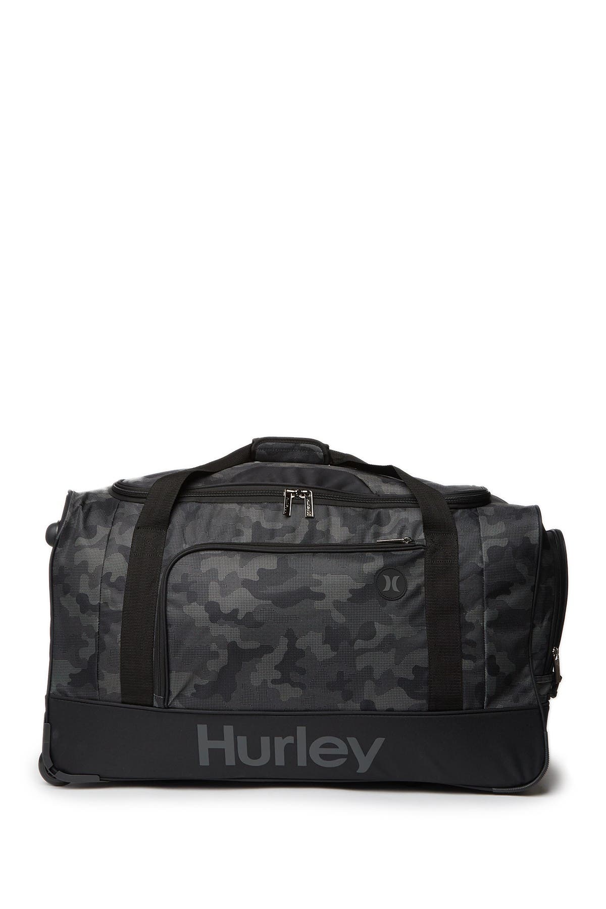 Hurley High Tide 30" Camo Rolling Duffel Bag Nordstrom Rack