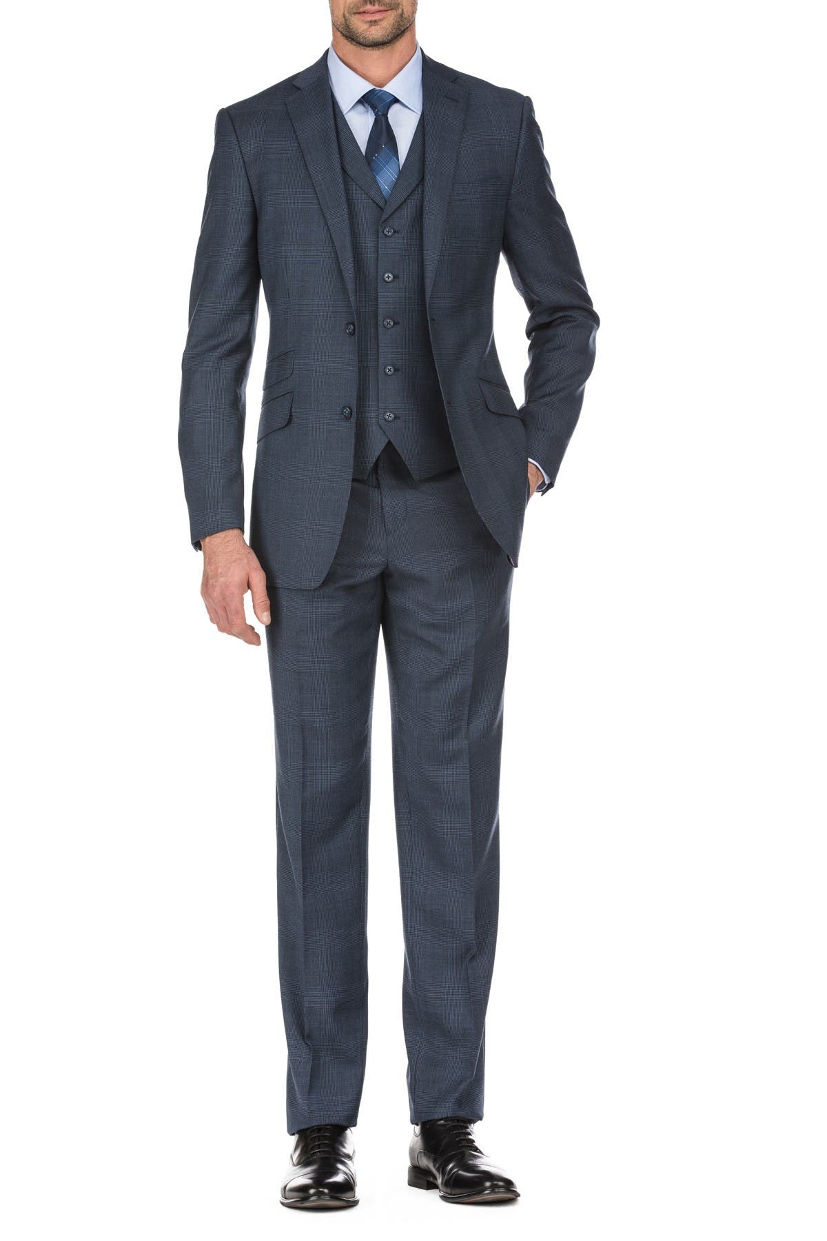 skinny fit 3 piece suit