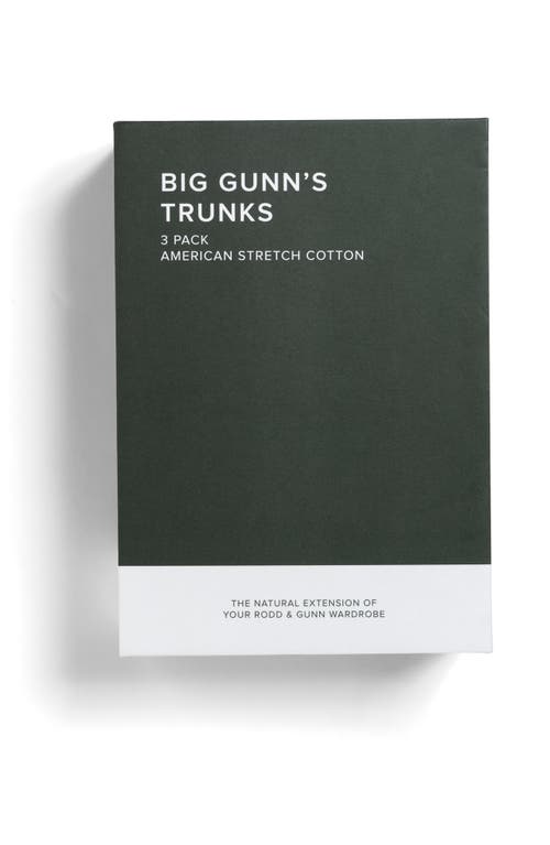 Rodd & Gunn 3-Pack Big Gunn's Trunks at Nordstrom,
