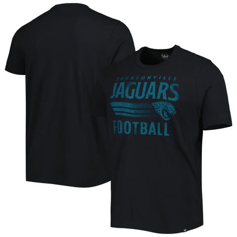 NFL Shop Men's Jacksonville Jaguars 47 Heathered Gray Brand Dozer Franklin  T-Shirt