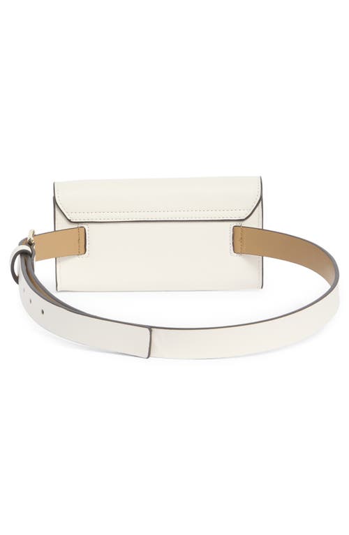 Shop Kate Spade New York Bow Belt Bag In Parchment