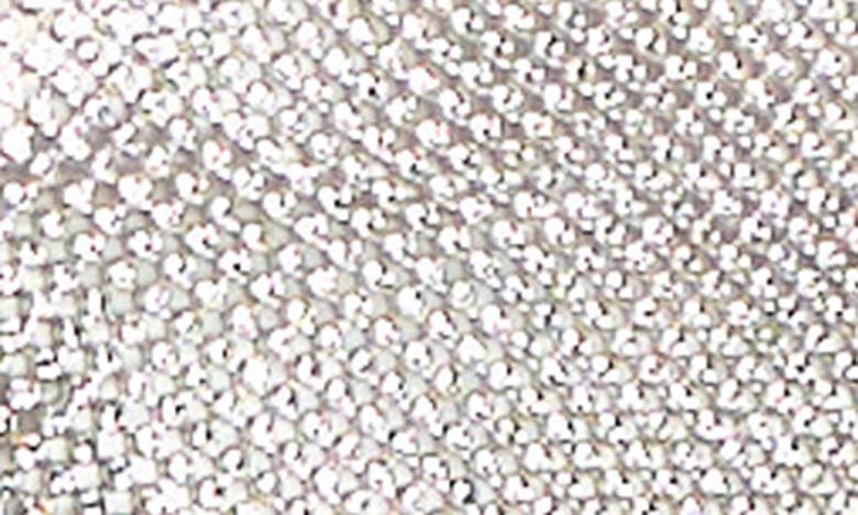 Shop Whiting & Davis Crystal Cosmo Crossbody Bag In Silver Crystal