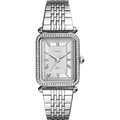 Fossil Lyric Crystal Bracelet Watch, 2m