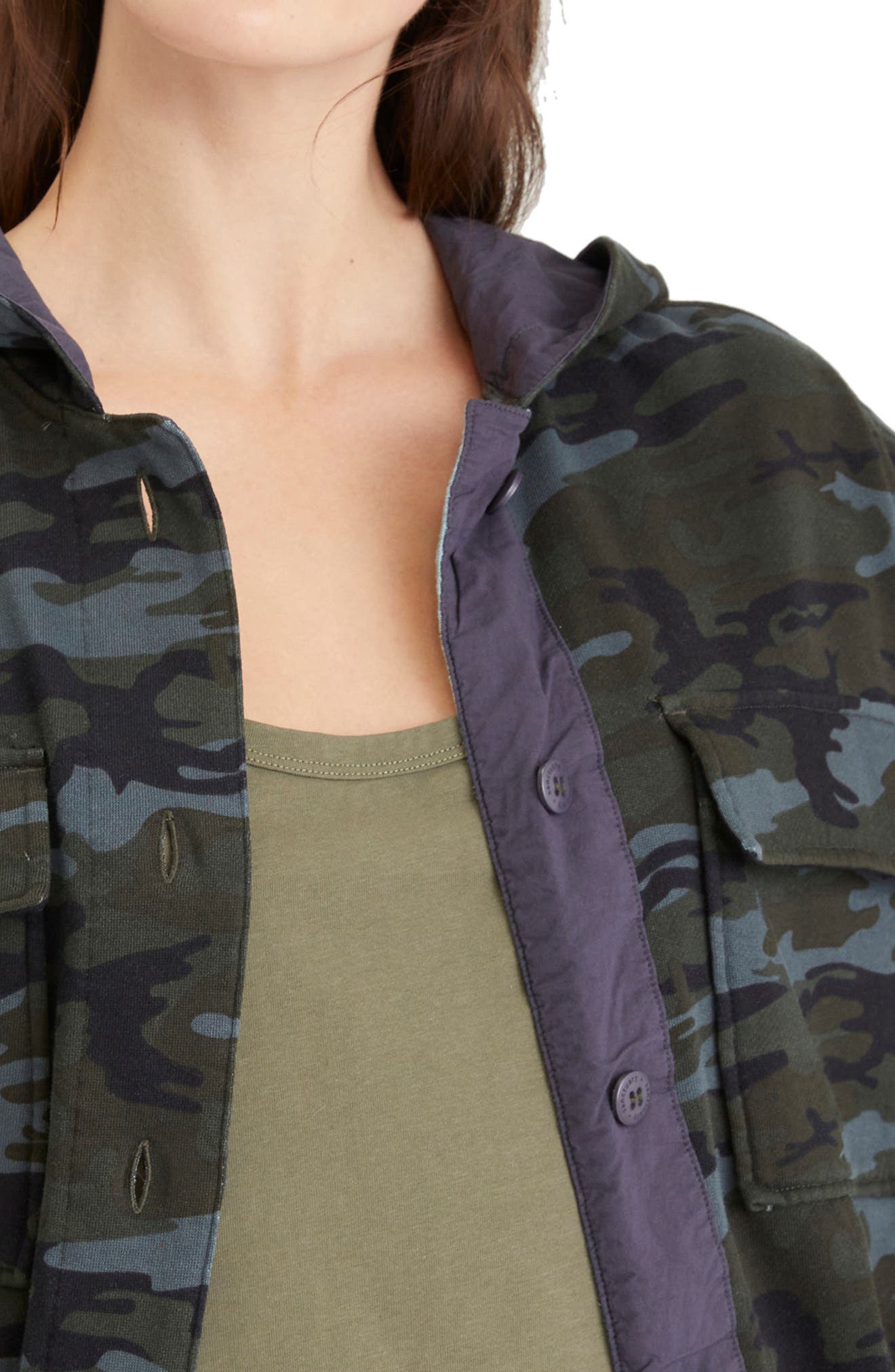 sanctuary camouflage jacket