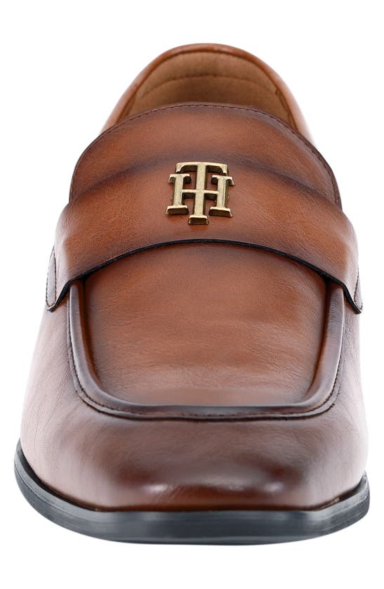 Tommy Hilfiger Sawlin Loafer In Medium Brown