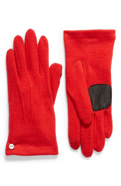 ECHO WOOL & CASHMERE BLEND WATER REPELLENT TOUCHSCREEN GLOVES,EG0138