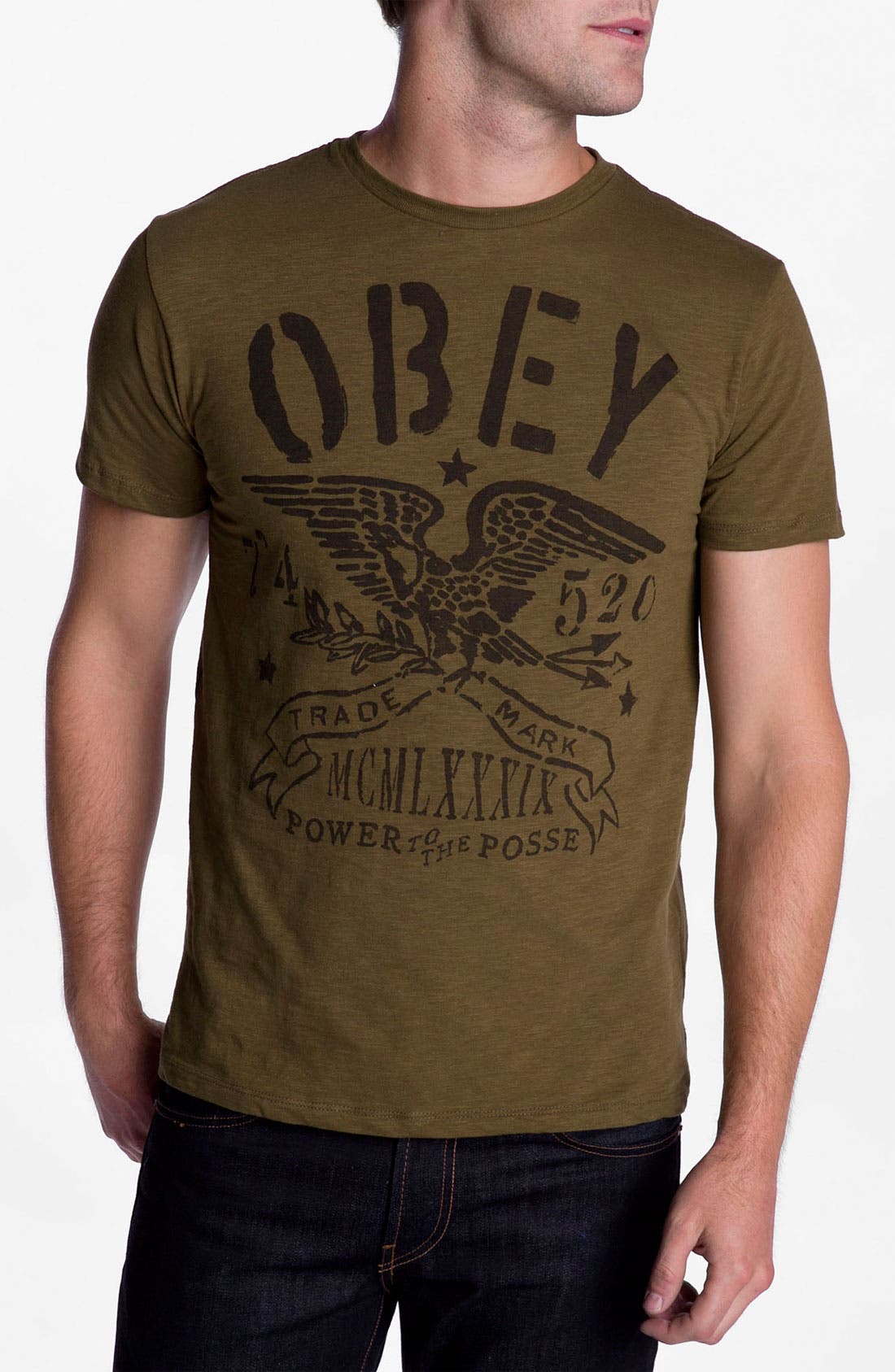 Obey 'Trademark Eagle' TShirt Nordstrom