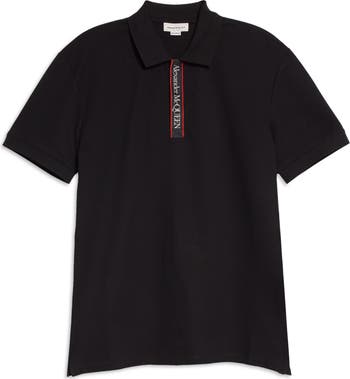 Logo Tape Cotton Piqué Polo