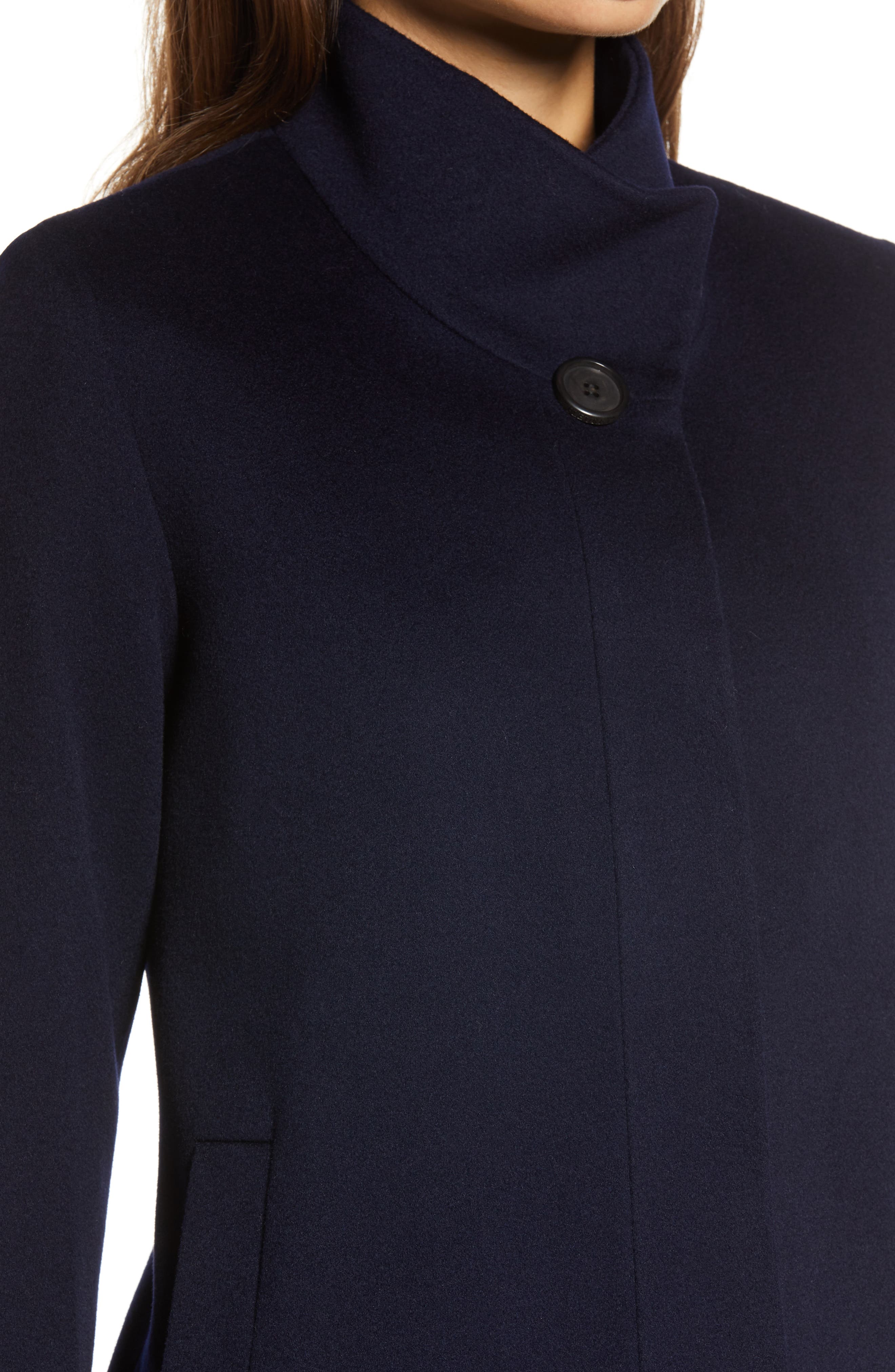 Fleurette Stand Collar Wool Car Coat Nordstrom Rack