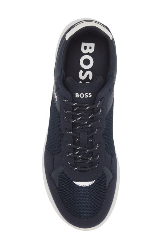 Shop Hugo Boss Boss Extreme Runn Sneaker In Navy