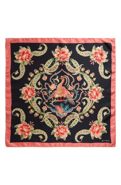 Etro Turandot Silk Scarf in Print/Blue at Nordstrom