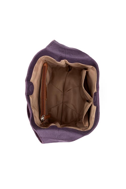 Shop The Sak 120 Hobo In Aubergine Suede