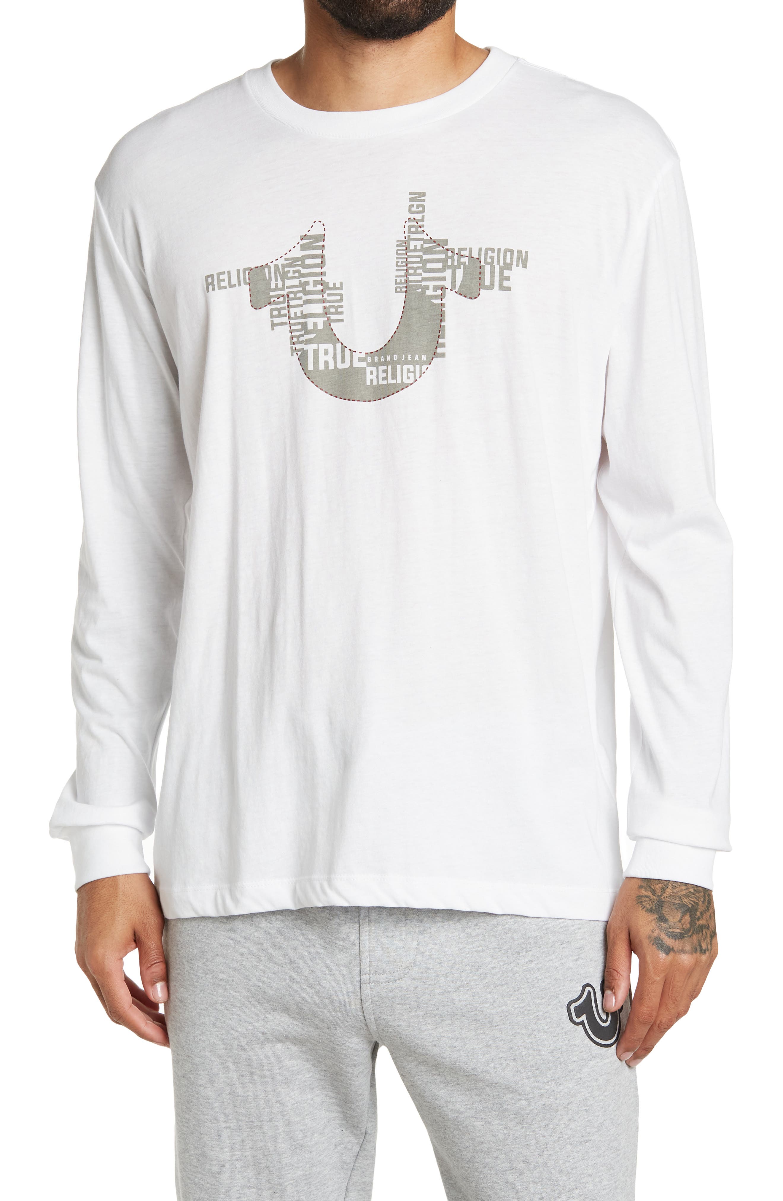 true religion crew neck