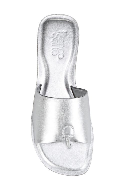 Shop Franco Sarto Peggy Sandal In Silver