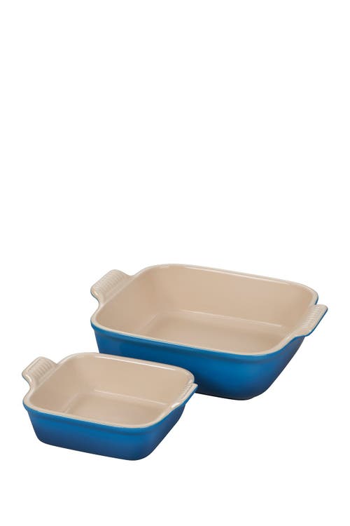 Le Creuset Set of 2 Heritage Square Baking Dishes in Marseille at Nordstrom