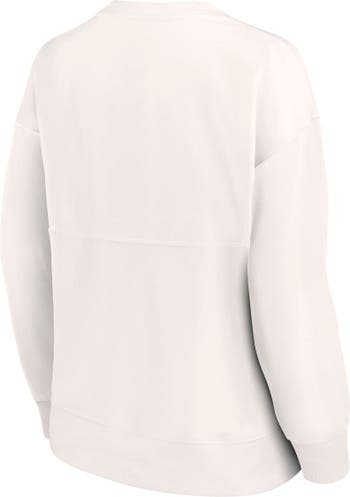 FANATICS Women's Fanatics Branded White Dallas Cowboys Leopard Team  Pullover Sweatshirt