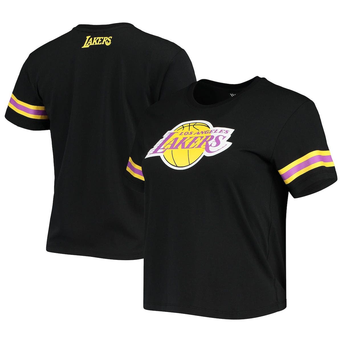 lakers cropped shirt