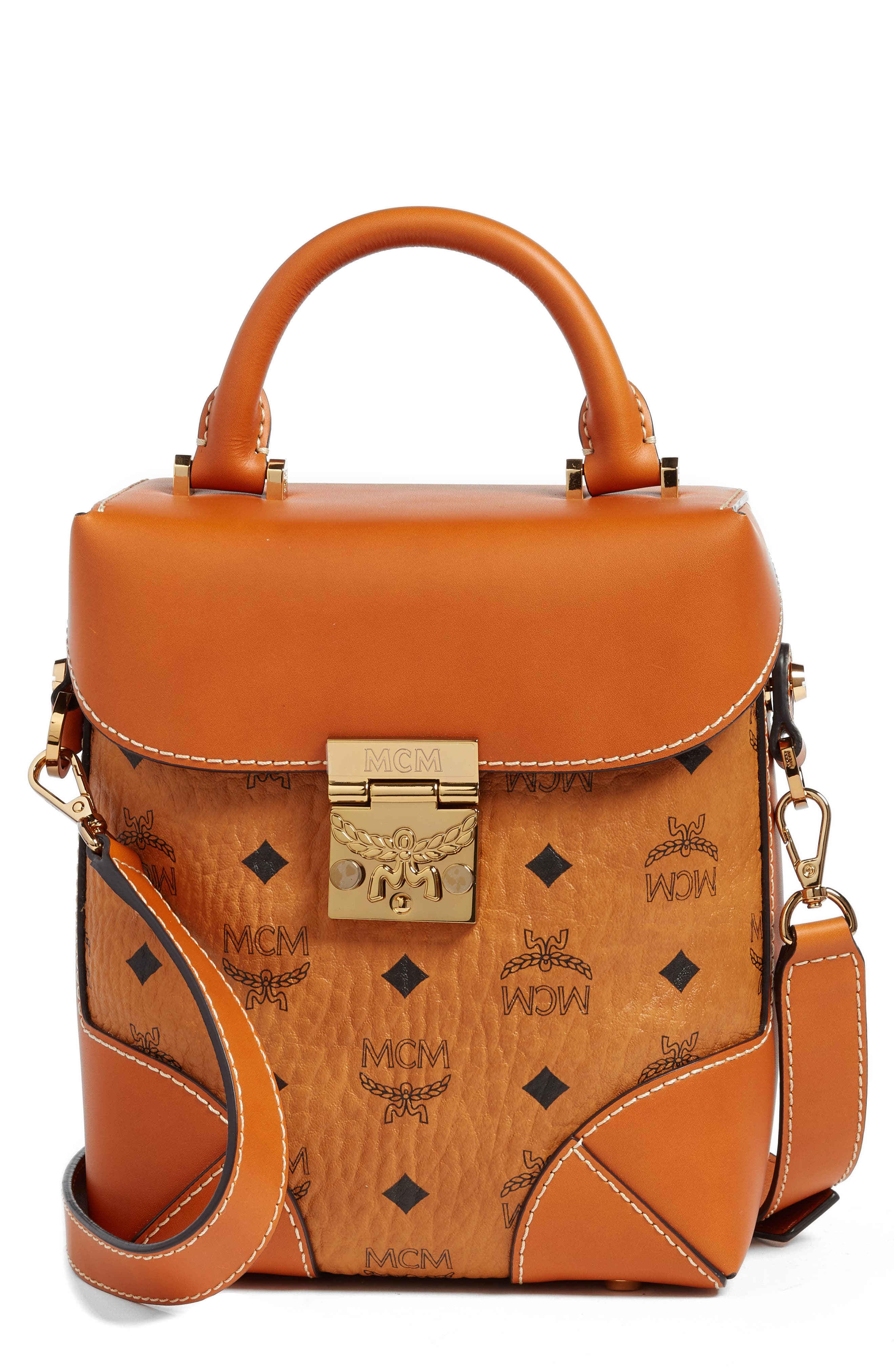 MCM Small Berlin North/South Crossbody Bag Nordstrom