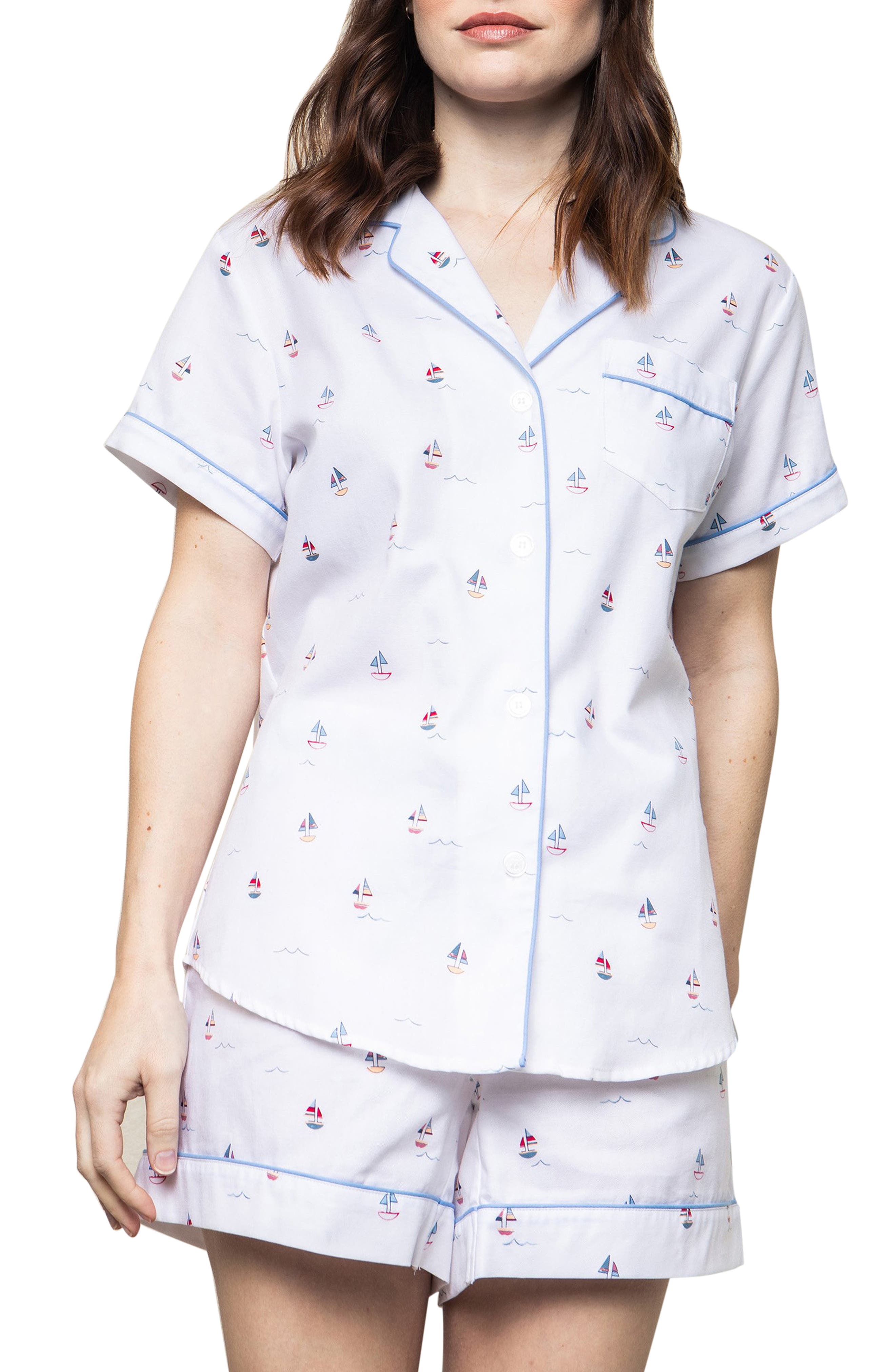 Petite Plume Bateau Short Pajamas 