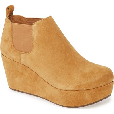 Chocolat Blu Wilmer Platform Bootie- Yellow