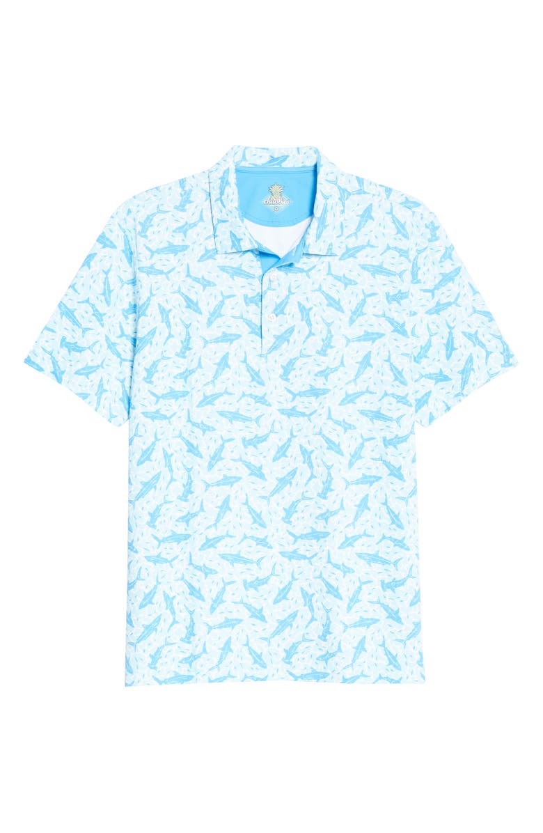 CHUBBIES The Marco Polo Short Sleeve Polo, Main, color, Bright Blue