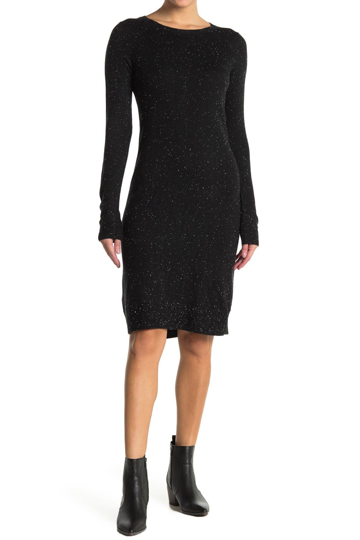 sparkle knit dress