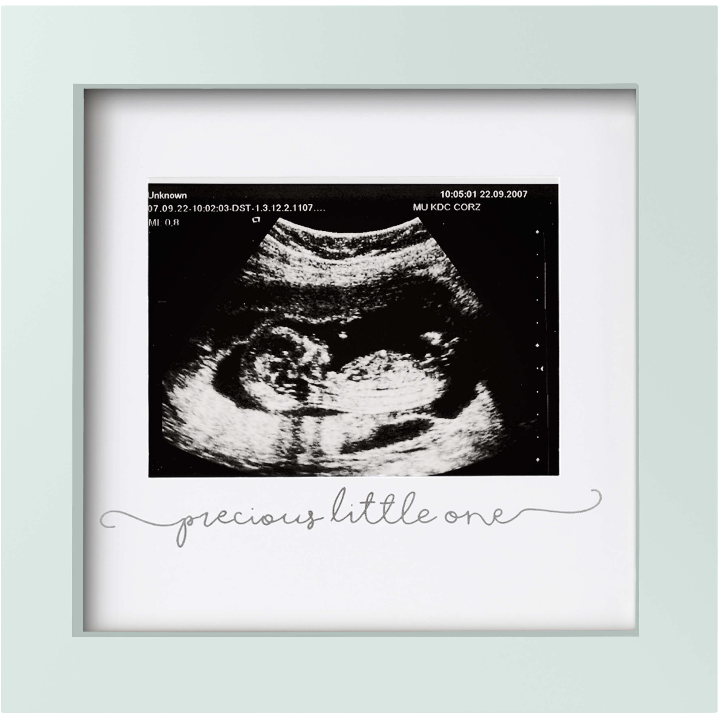 Keababies Kids'  Solo Baby Sonogram Frame In Sage