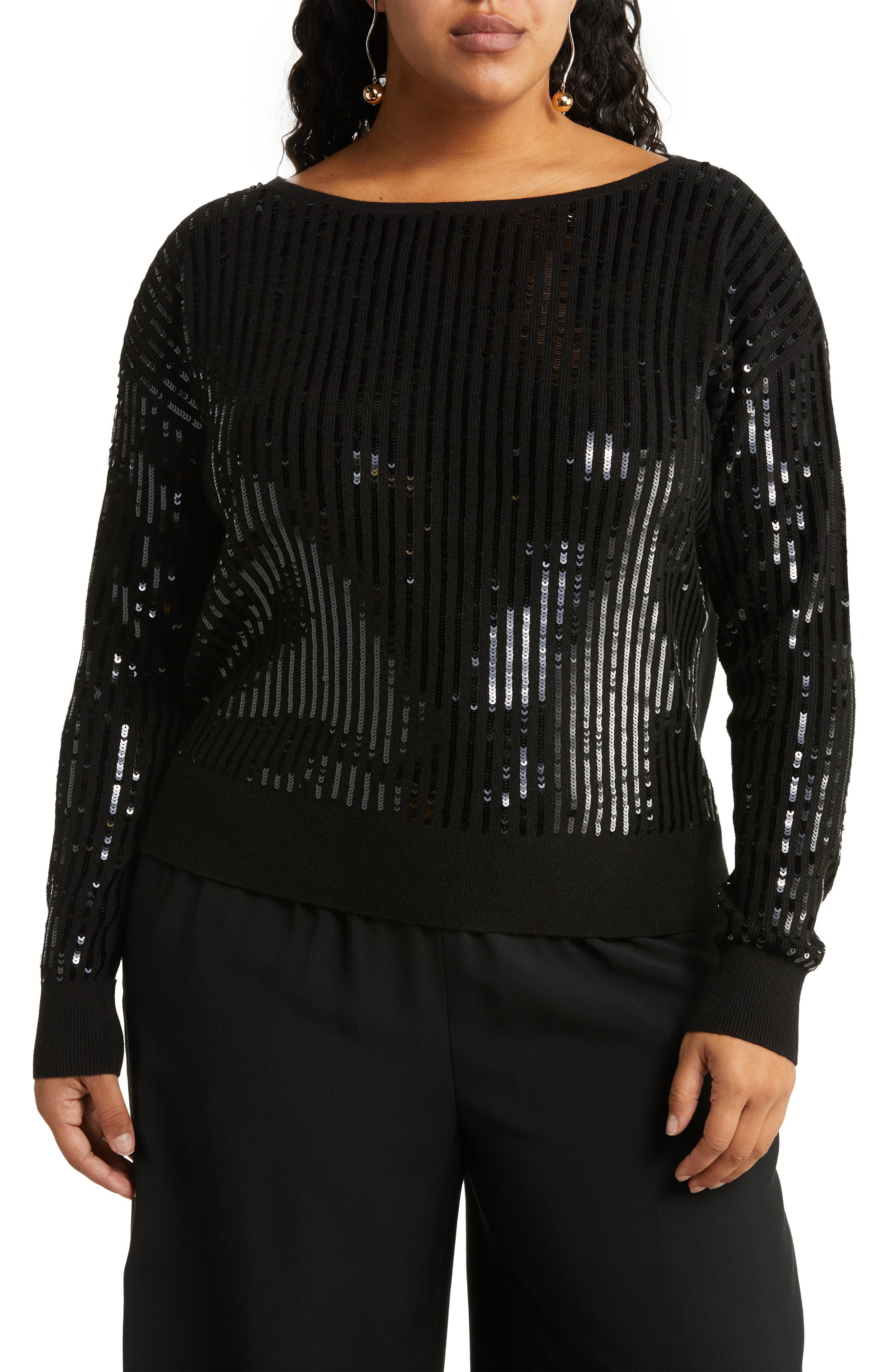 sparkly sweaters plus size