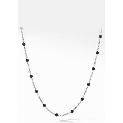 David Yurman Cable Collectibles Bead & Chain Necklace