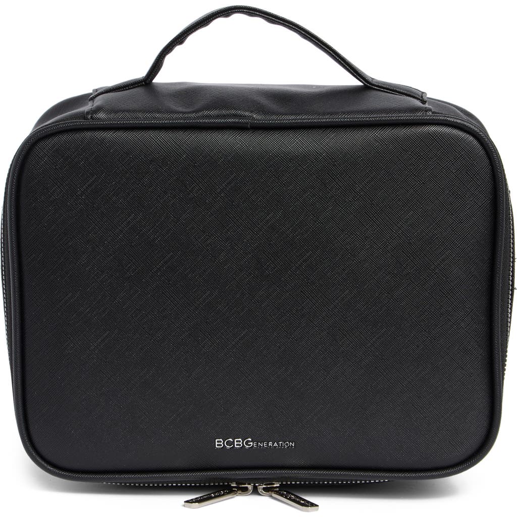 Bcbg Mirrored Train Case In Black
