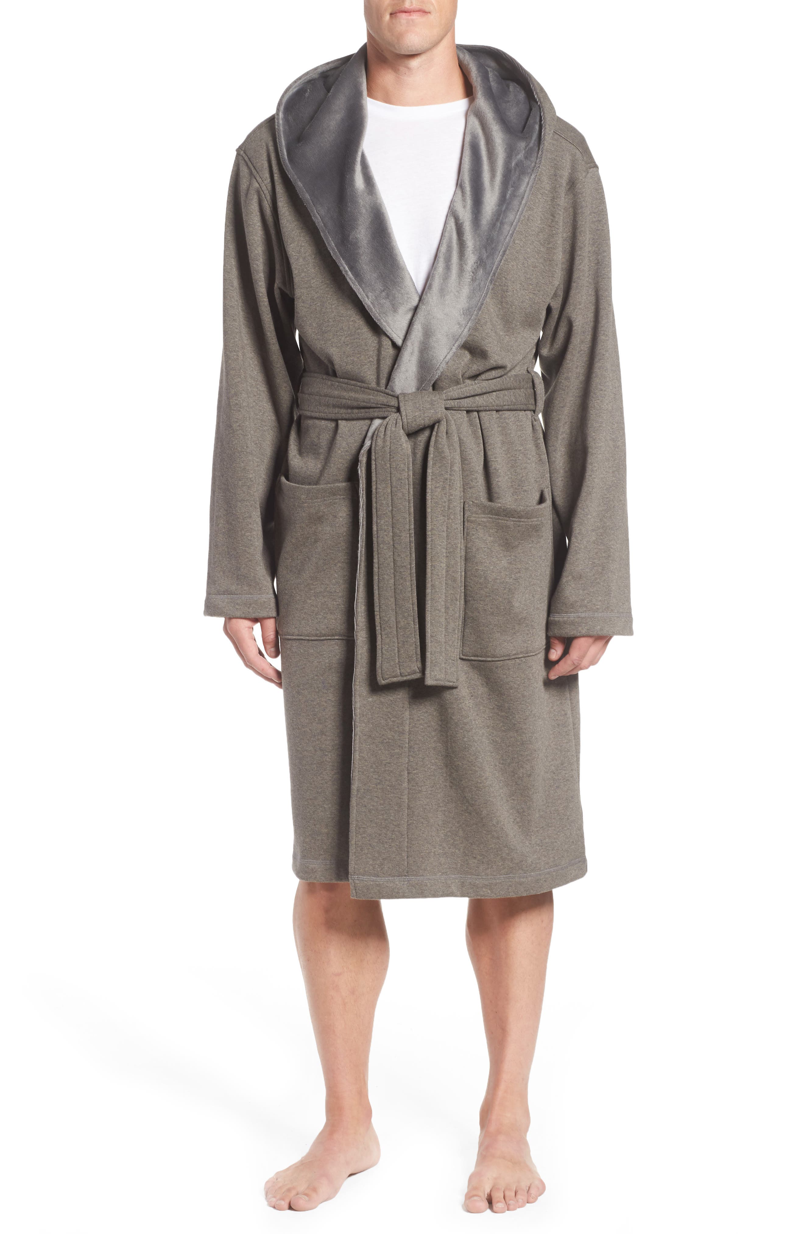 ugg mens robe with hood