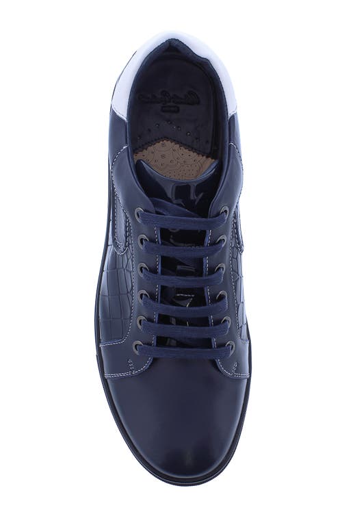 Shop Robert Graham Uffizi Sneaker In Navy