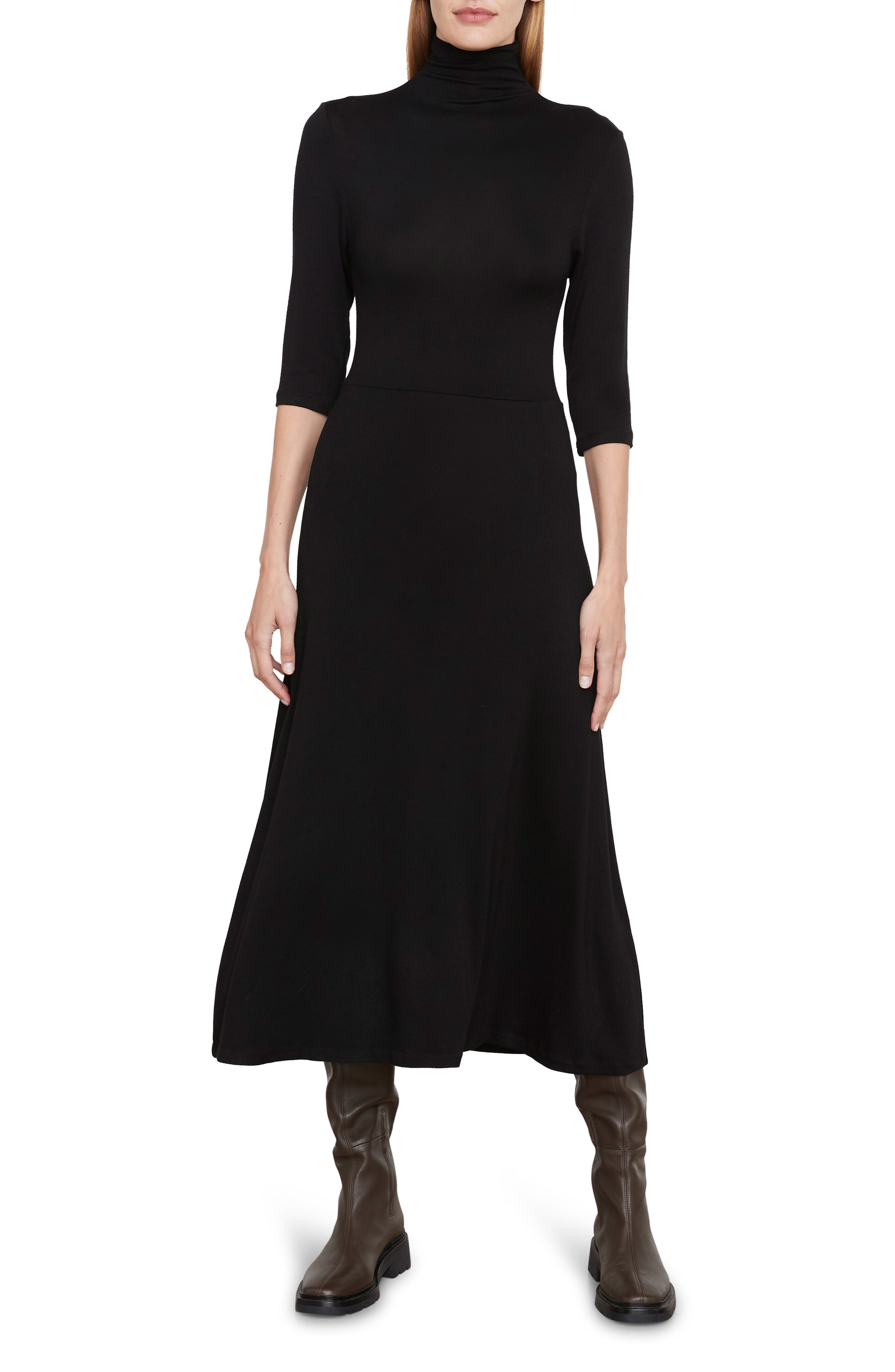 black midi dress | Nordstrom