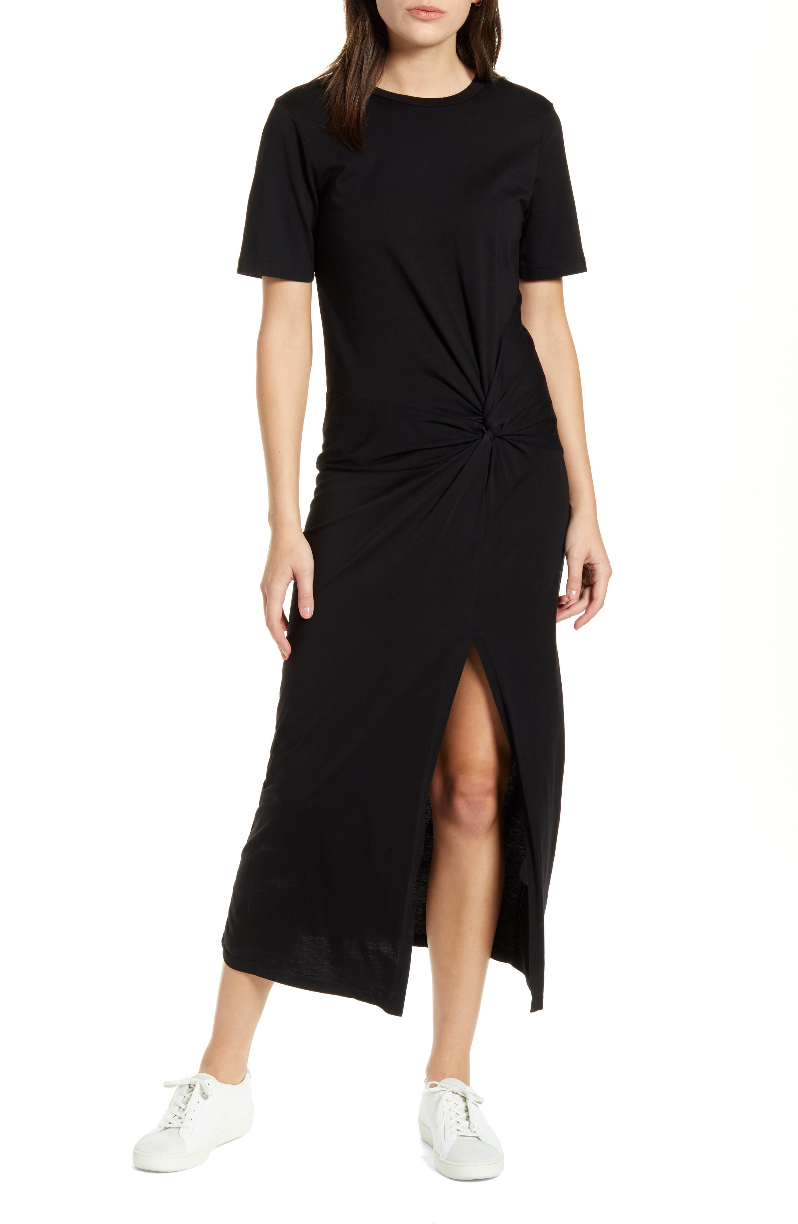 t shirt dress with side slits