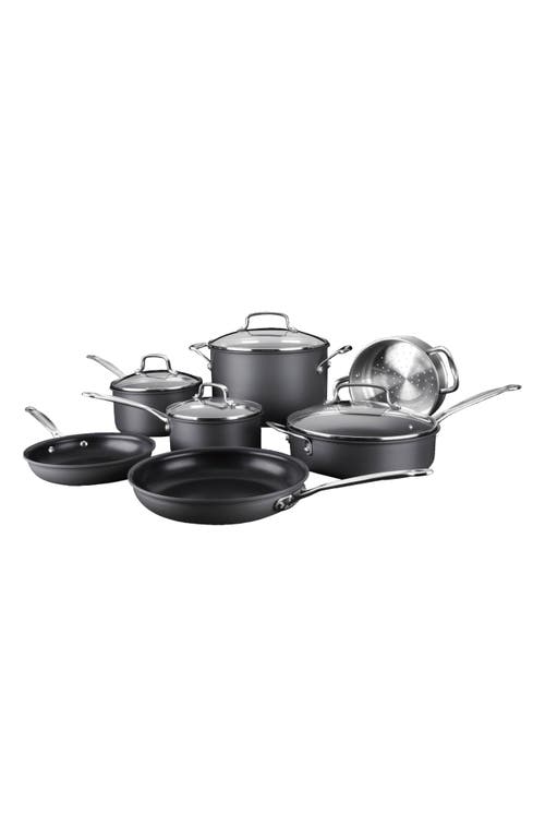 UPC 086279040565 product image for Cuisinart Chef's Classic 11-Piece Hard Anodized Aluminum Nonstick Cookware Set a | upcitemdb.com