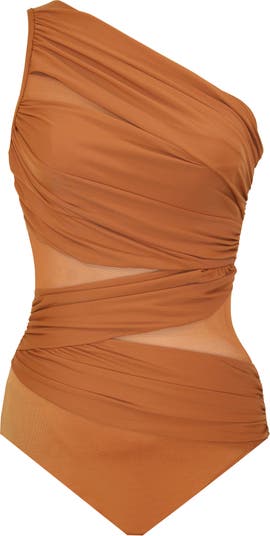 Miraclesuit® Jena One-Shoulder One-Piece Swimsuit