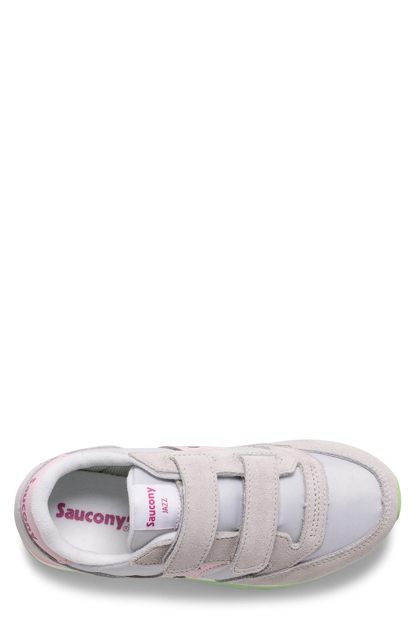 saucony jazz double hook & loop sneaker